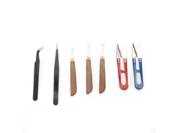 Lurelia Kit Bordado Aço Inoxidável Vermelho