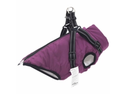 Vidaxl Casaco Roxo L32 Velo E Poliéster