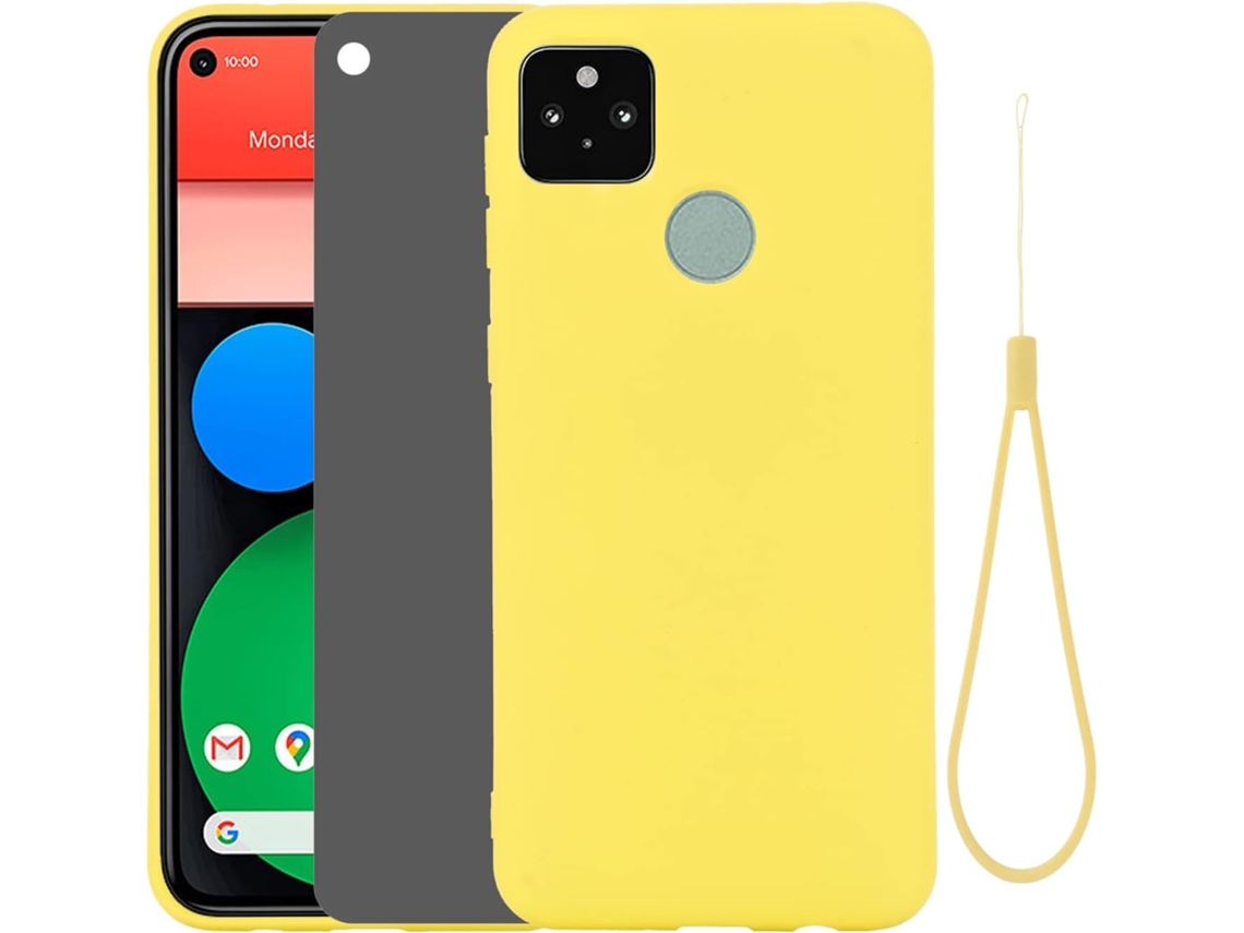 Película de Ecrã Fina Gel Privacidade para Google Pixel 4A 5G HONGWE.