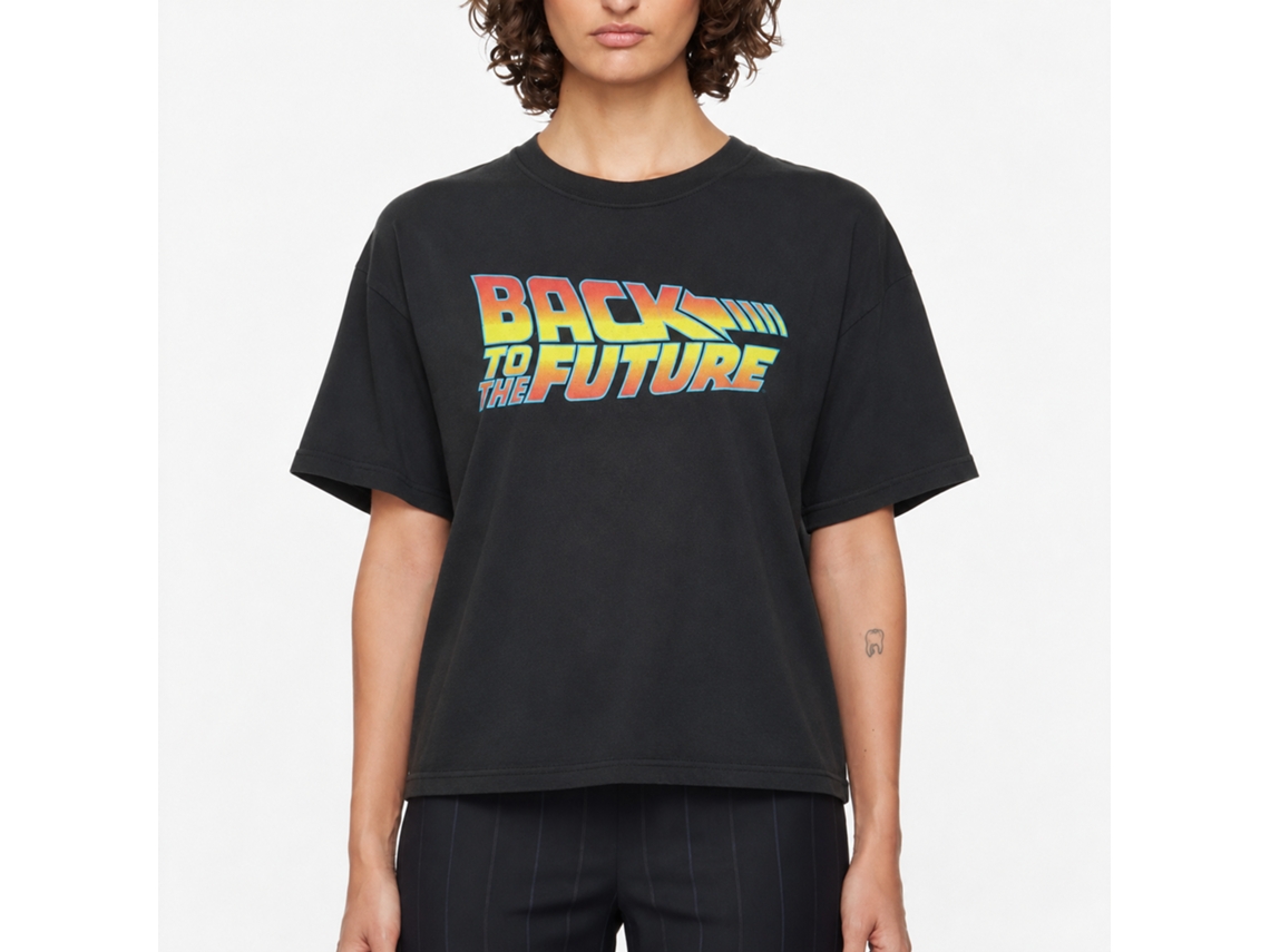 Back To The Future Logo T-shirt 2 Unisex Adults Size:xxl
