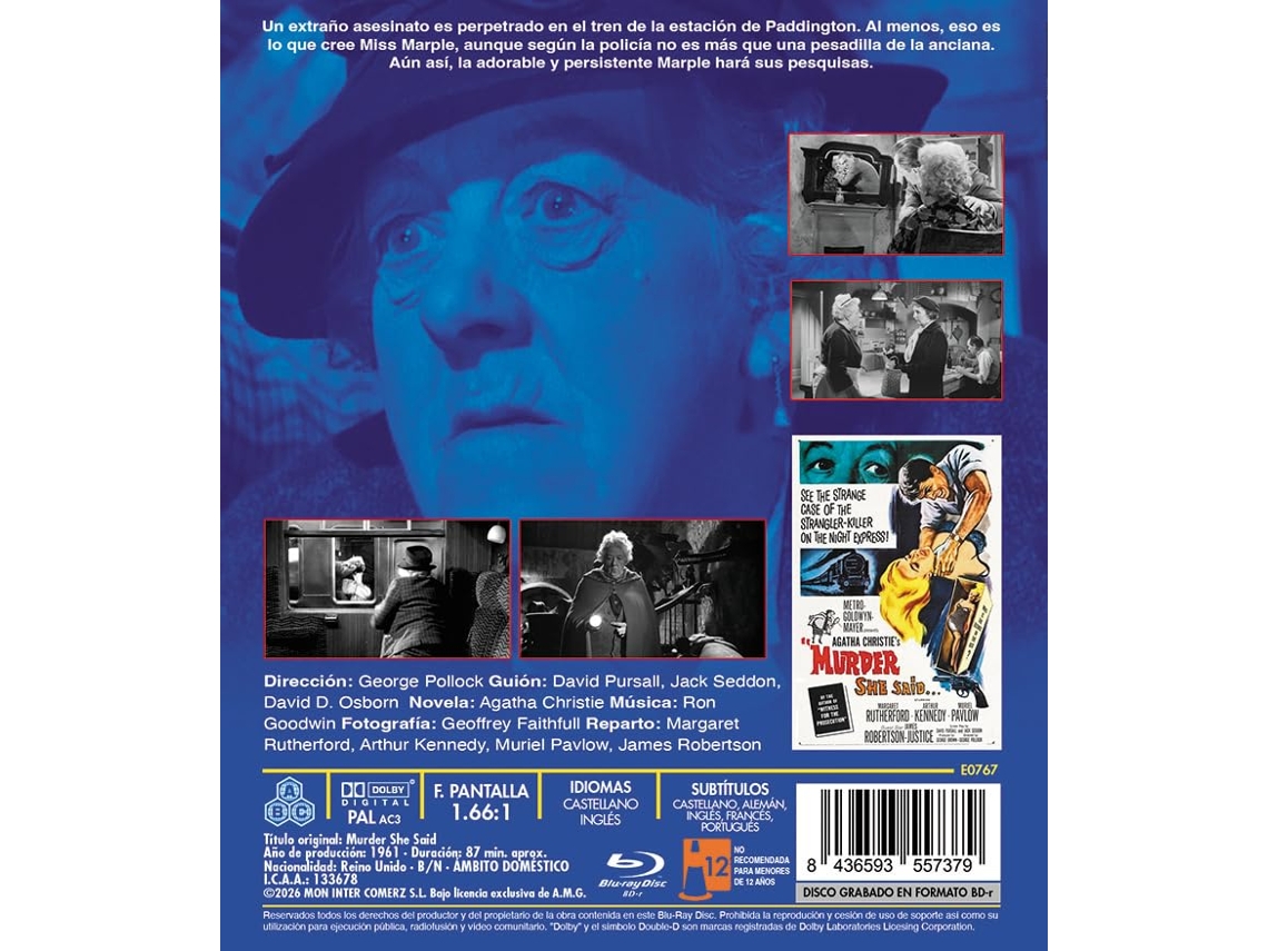 Murder She Said (1961) / El Tren De Las 4:50