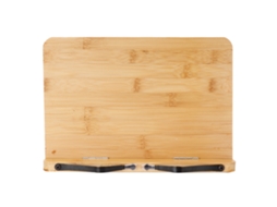 Suporte de Leitura Bambu para Livros com Display Eletrônico