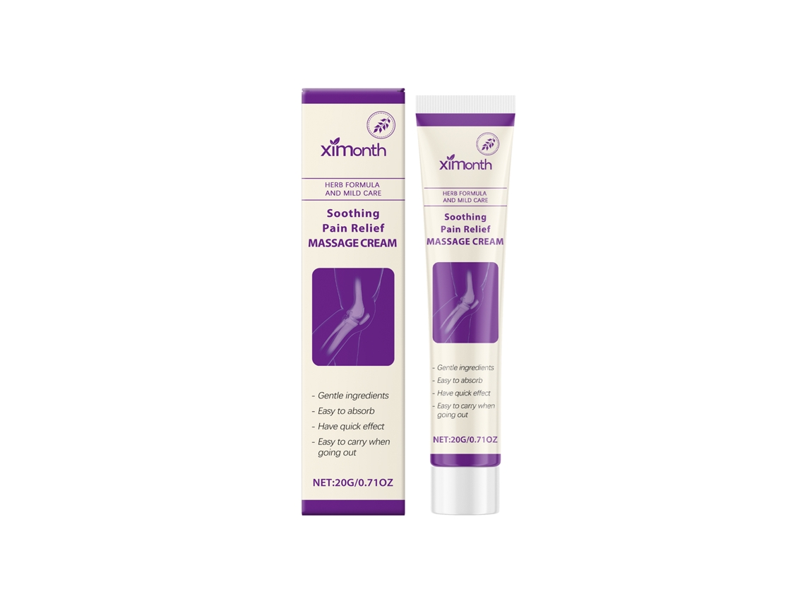 Creme de Massagem Nutritivo Suave para Cuidado de Joelhos Tornozelos e Articulações