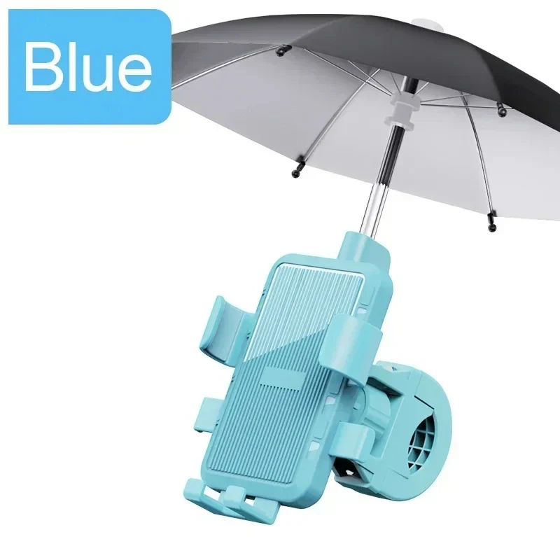 Suporte para celular de motocicleta AQUAFORGE com guarda-chuva, à prova de chuva e sol, compatível com iPhone