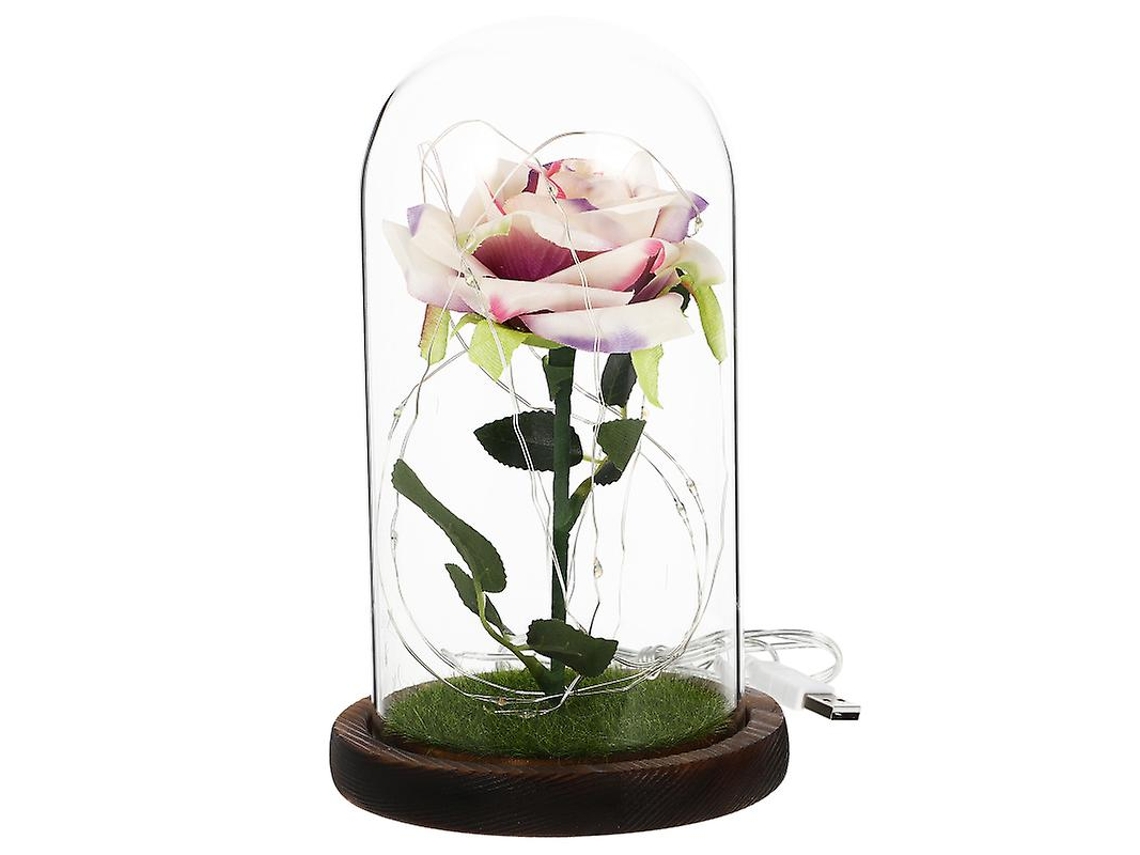1Pcs Luz Led Decoração Rosa ALLINLESS