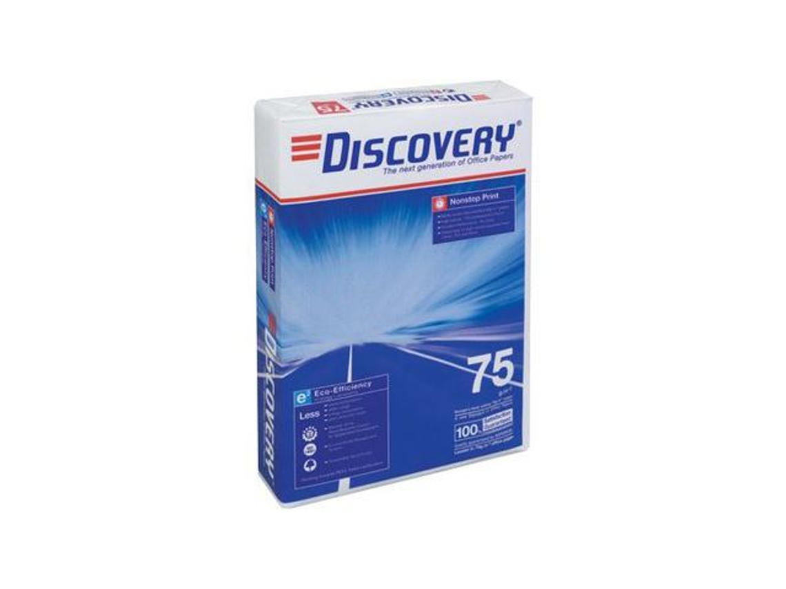 Papel Fotocópia A3 75gr Discovery 5x500Folhas