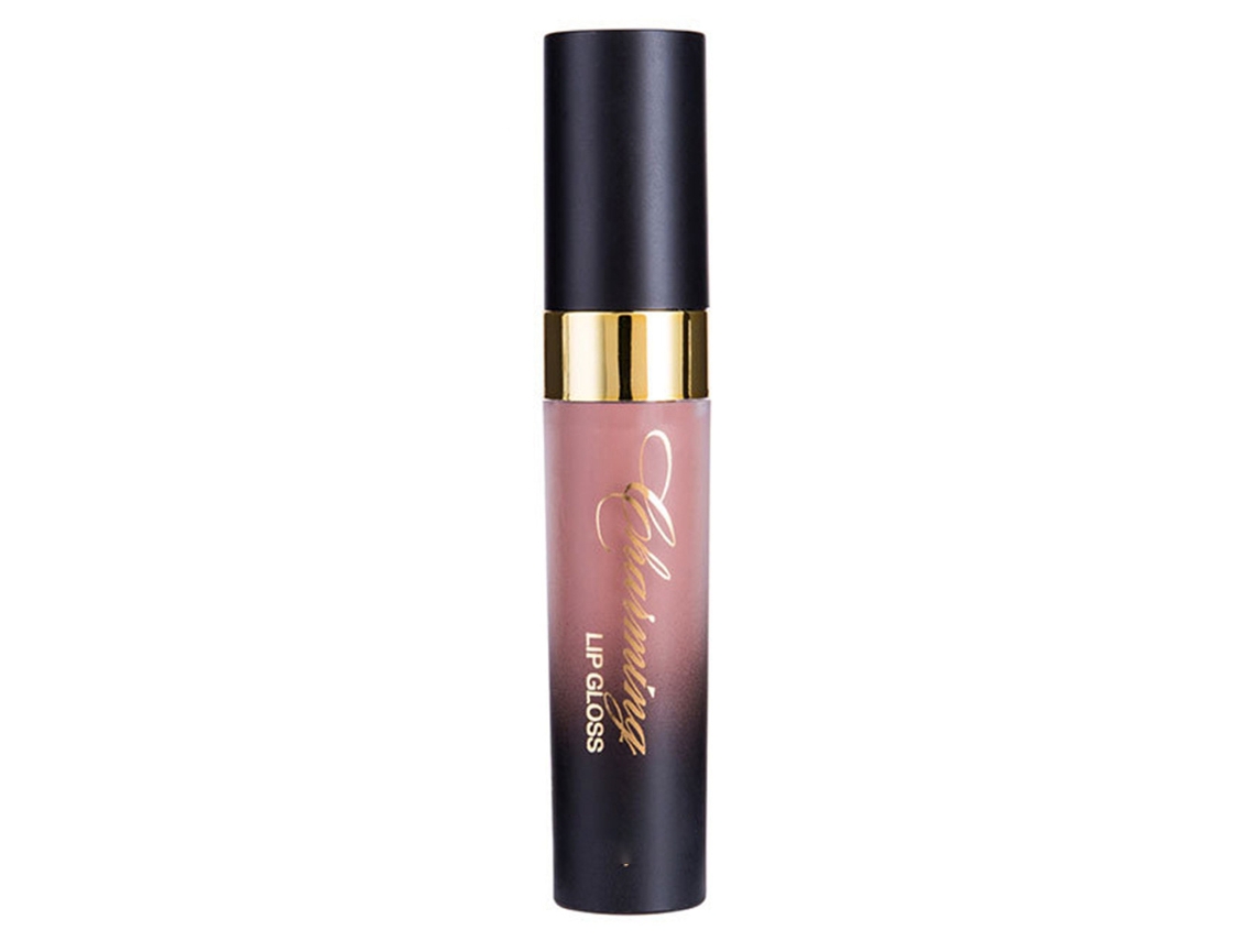 Batom Líquido Gloss Labial 12 Núcleos Brilhantes À Prova D'Água Longa Duração Com Gel de Limpeza (08)