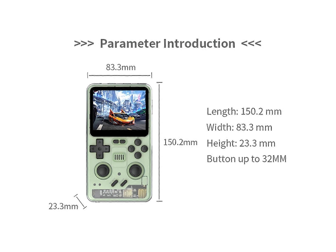 Console De Jogos Portátil Retrô Rgb20pro De 64 Gb, Tela Ips De 3,2 Polegadas, Wi Fi E Bluetooth Integrados Para Gb/psp/psp S Ly Ebike