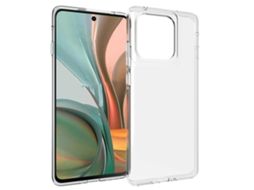 Capa Traseira Transparente De Tpu Resistente A Marcas Dágua Para Motorola Edge (2025) 5g