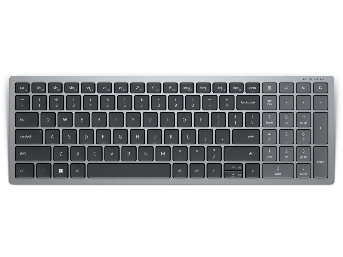 Teclado Dell Cinzento,Preto