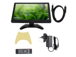 Monitor Led de 11,6 Polegadas 16:9 1366x768 100 240v Monitor de Vídeo e Áudio EOOCOO (vga Hdmi)