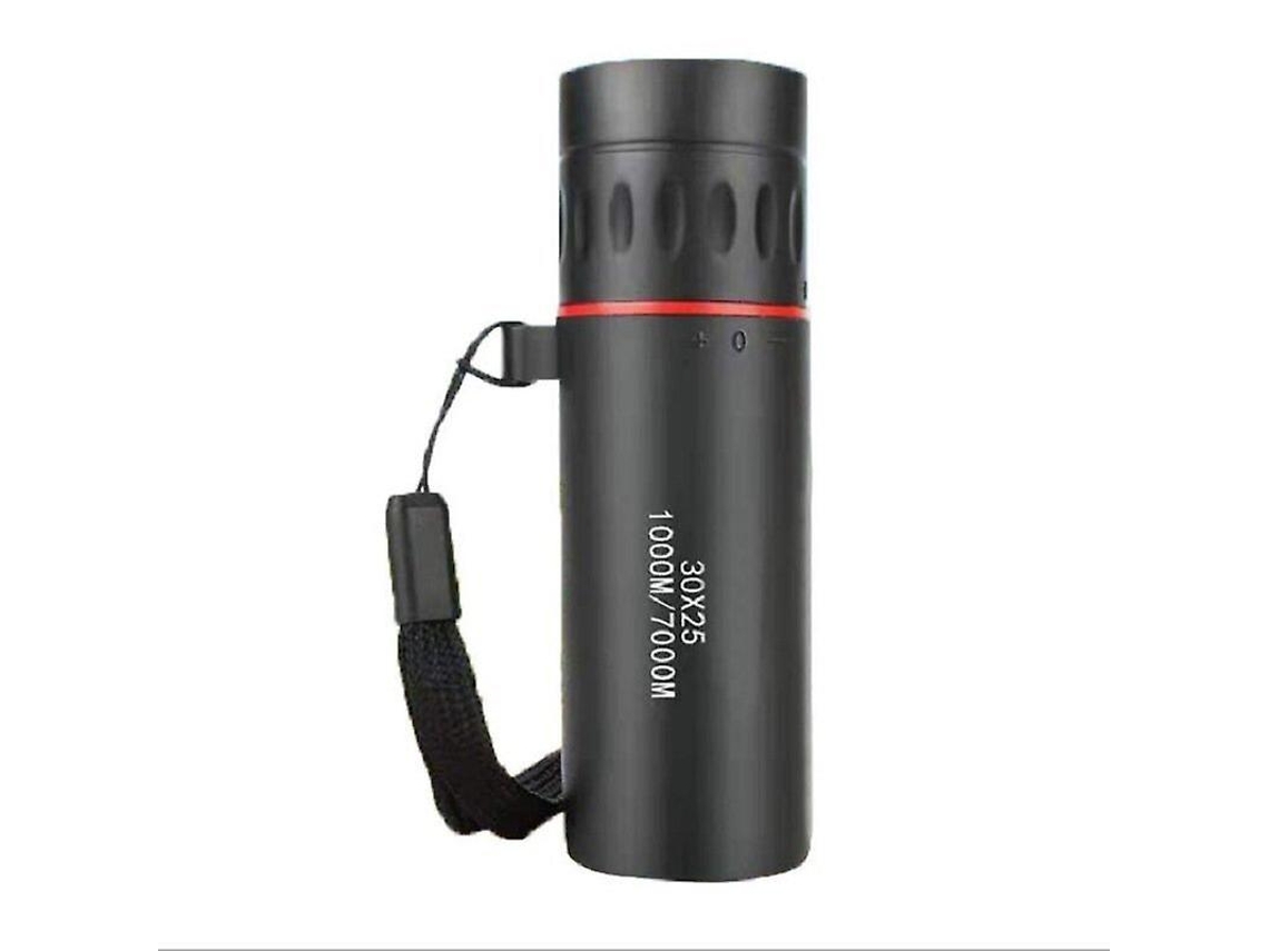 Telescópio Monocular Hd 30x25 Adaptador Focalizador Observação Pássaros Caça Turismo Preto Bestvite