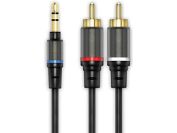 Cabo para Instrumentos IK MULTIMEDIA iLine RCA Output Adapter (Comprimento: 150 cm)