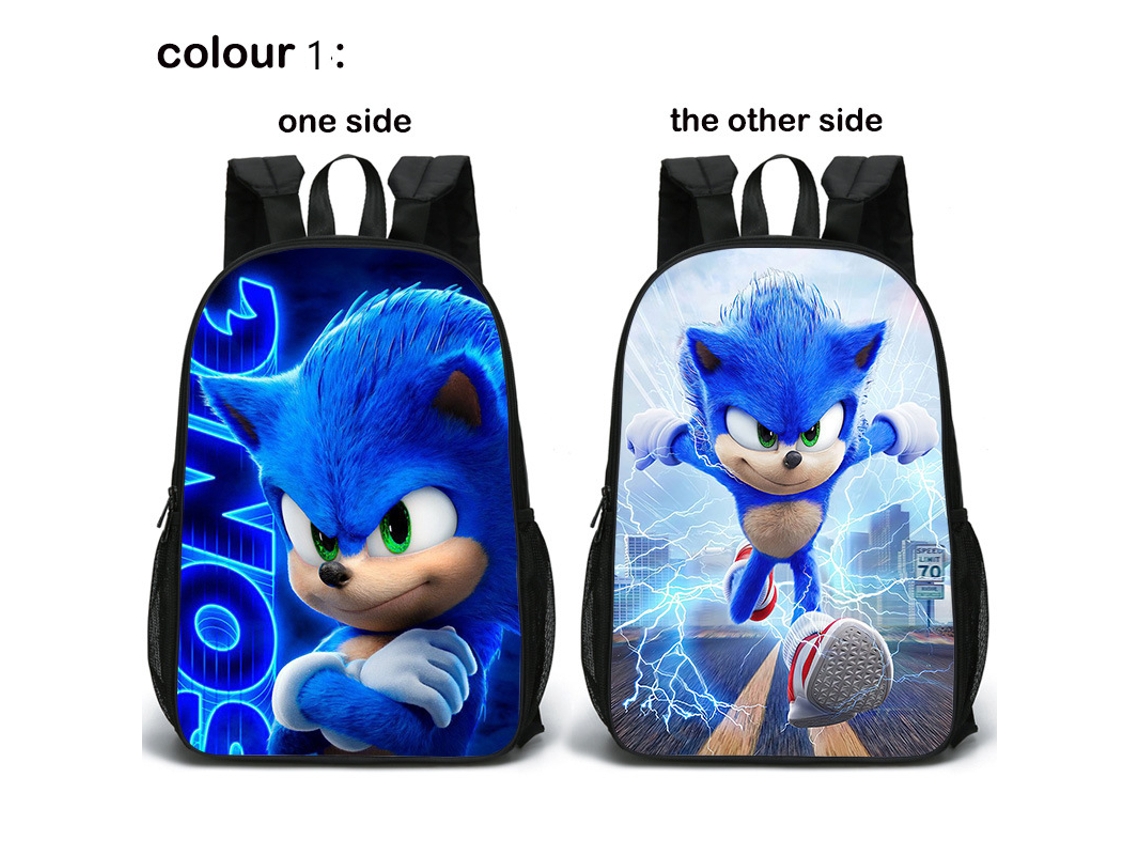 Mochila Escolar Sonic Nova 2024 Compatível Com Nova jun 1