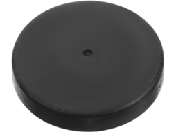 Base De Mesa Redonda Preta Em Ferro Para Candeeiro De Mesa Com Bloco De Contrapeso Estável