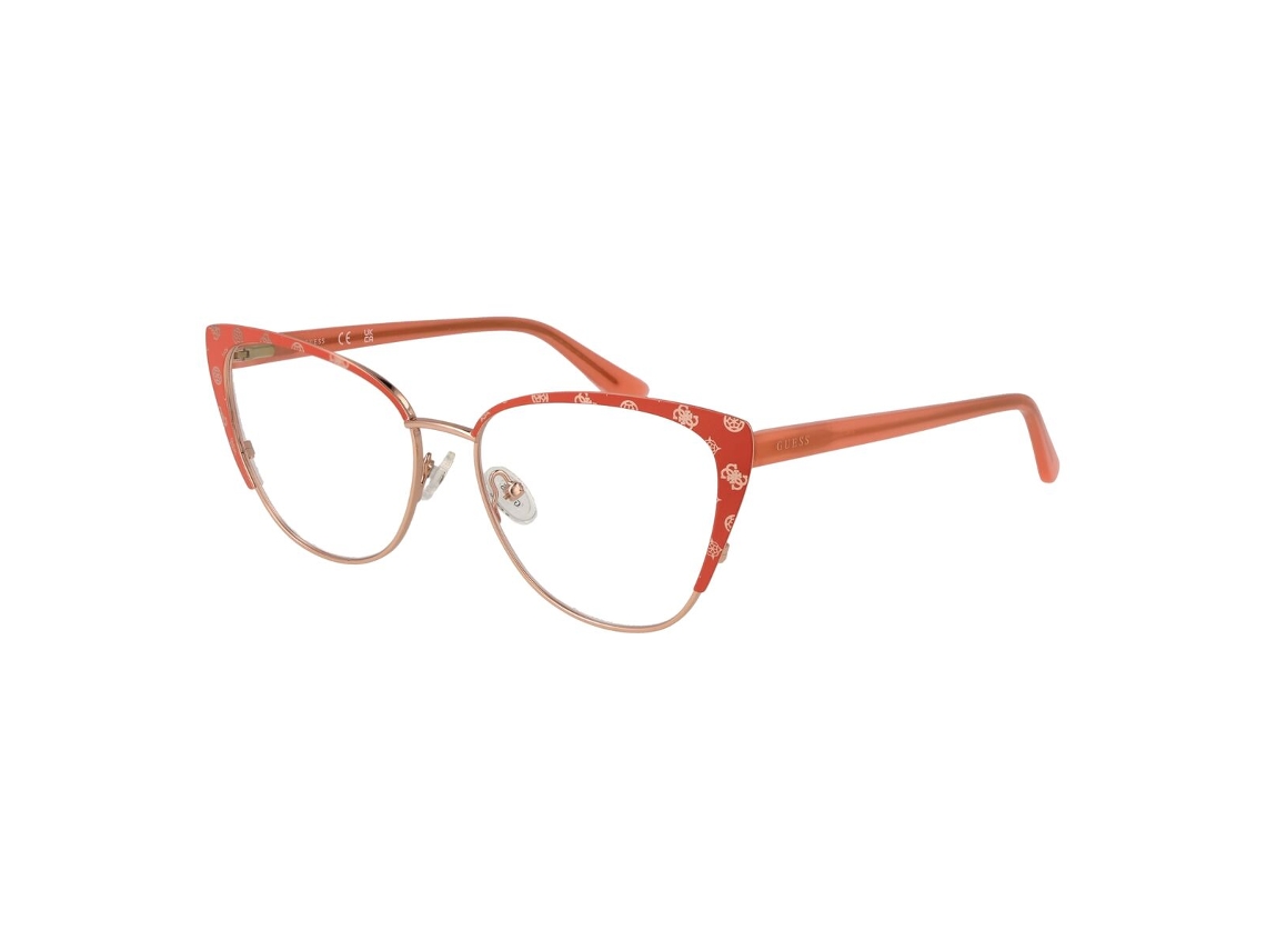 Armação De Óculos Feminino Guess Gu50121 55074