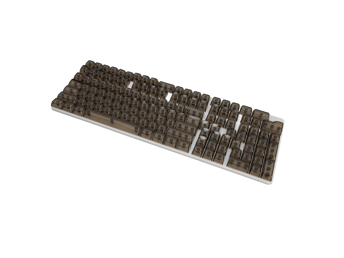 Conjunto de Keycaps LAXISCREED Transparente Ergonômico