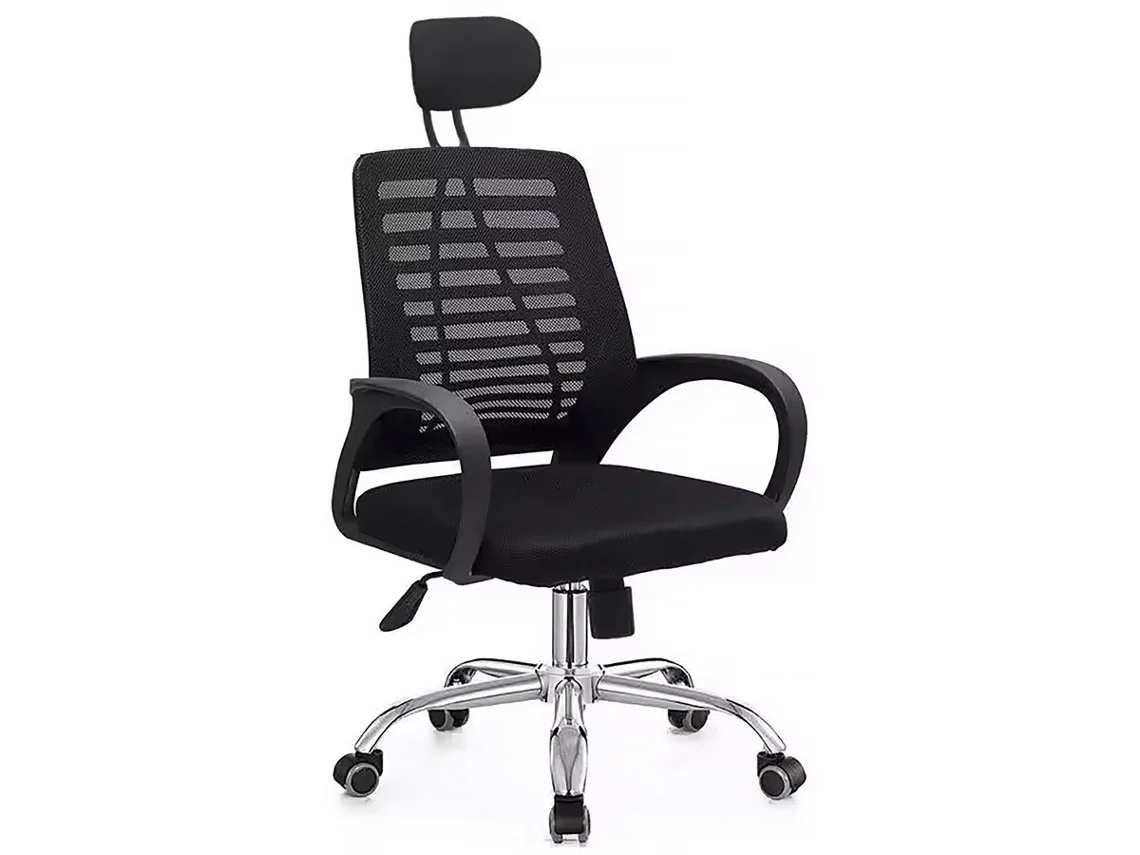 Cadeira de Escritório Ergonómica Sébastien com altura regulável e apoio para a cabeça