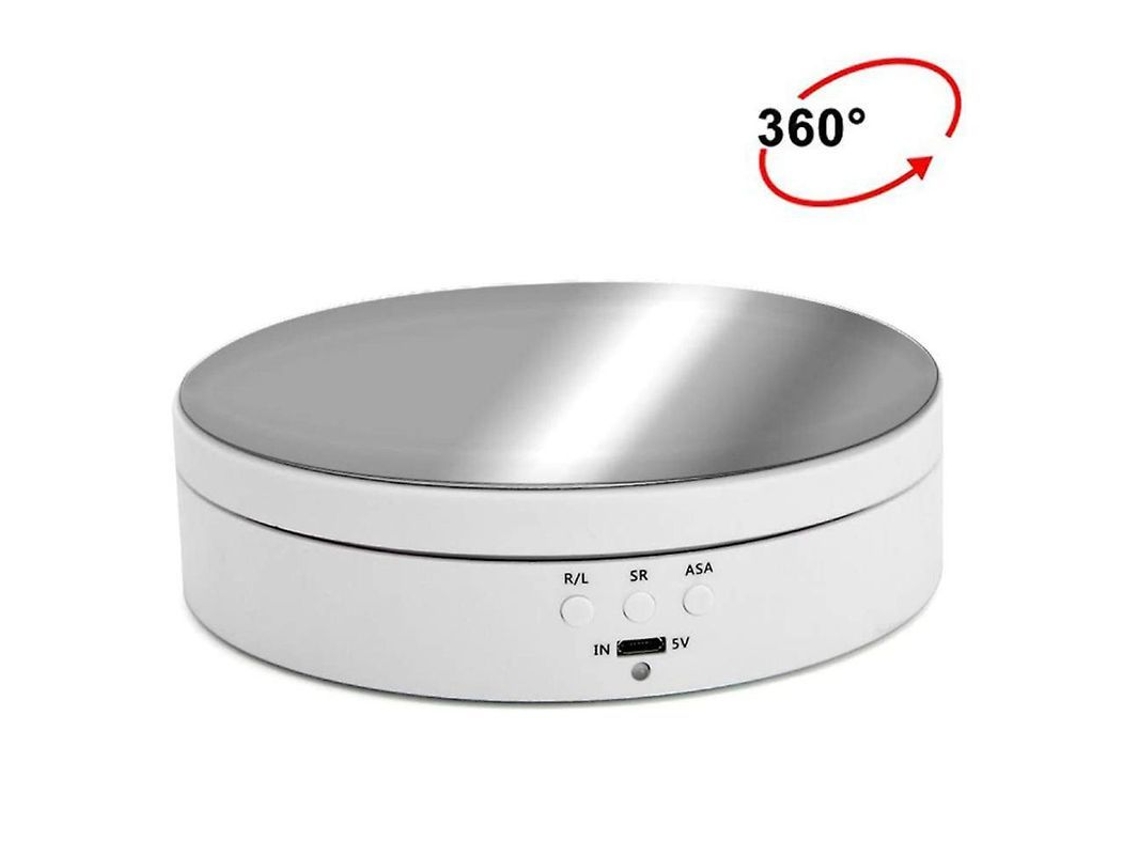 Nova Line mesa de Exibição Elétrica Rotativa com Carregamento Inteligente Ângulo Ajustável 3 Velocidades