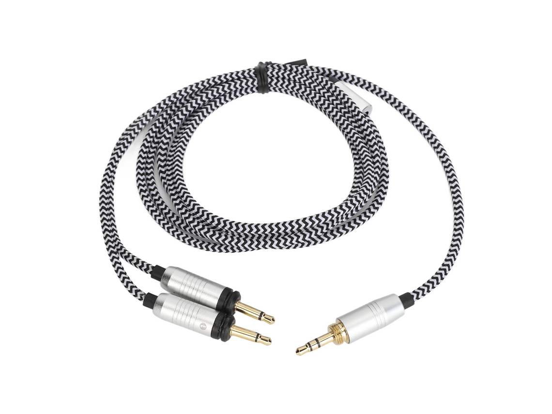 Cable de substituição de áudio para auriculares Focal Elegia Glear Mg Celestee Stellia Elear Clear Radiance | LOGITECH
