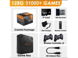 Console de Jogos V5 para Casa, com Duas Alças, Estilo Retrô, Sistema Duplo, Decodificador, Console de Jogos Psp God Of War Arcade GOKOCO