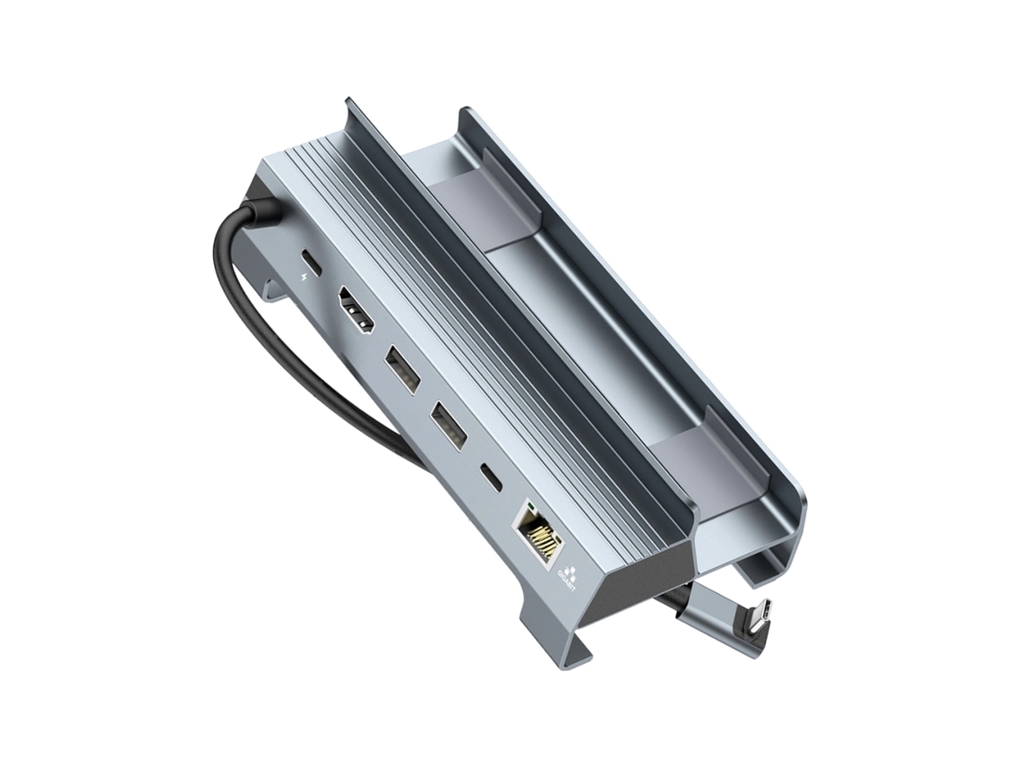 Dock Usb-c Portátil Com Carregamento Rápido Pd100w Para Tablets E Laptops