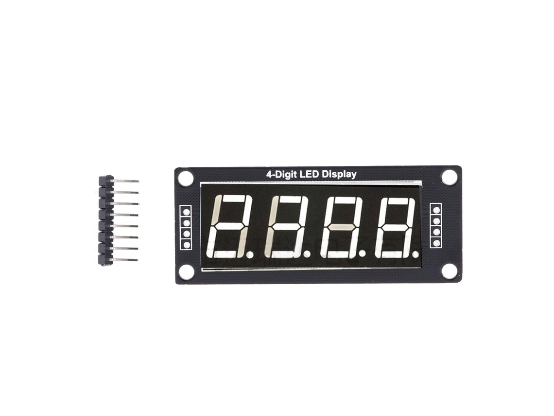 Tela LED HKJ 4 bits 7 segmentos 0,56 polegadas branca