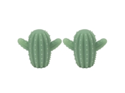 2 Bola de Lavagem Reutilizável Pvc para Máquina de Lavar Roupa Amaciador Cactus | S/MARCA