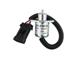 2848a278 Fuel Shutoff Valve Shut Off Válvula Solenoide 12v Para Caterpillar 246 216 226 Perkins Ub704 Motor