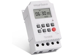 Interruptor Temporizador Digital Com Display Lcd Tm630s-4 12v 30a