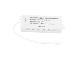 Caixa Acoplamento 6 Vias Xh2.5 Porta 48w 48v Plug And Play Luzes Led | S/MARCA