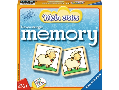 Ravensburger - Jogo de Memória  Memory Mein Erstes (Idade Mínima: 3) Jogo de Memória  Memory Mein Erstes (Idade Mínima: 3)