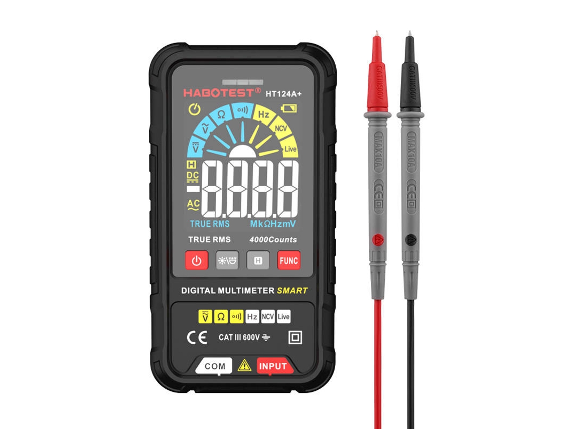 Multímetro Digital Universal Habotest Ht124a