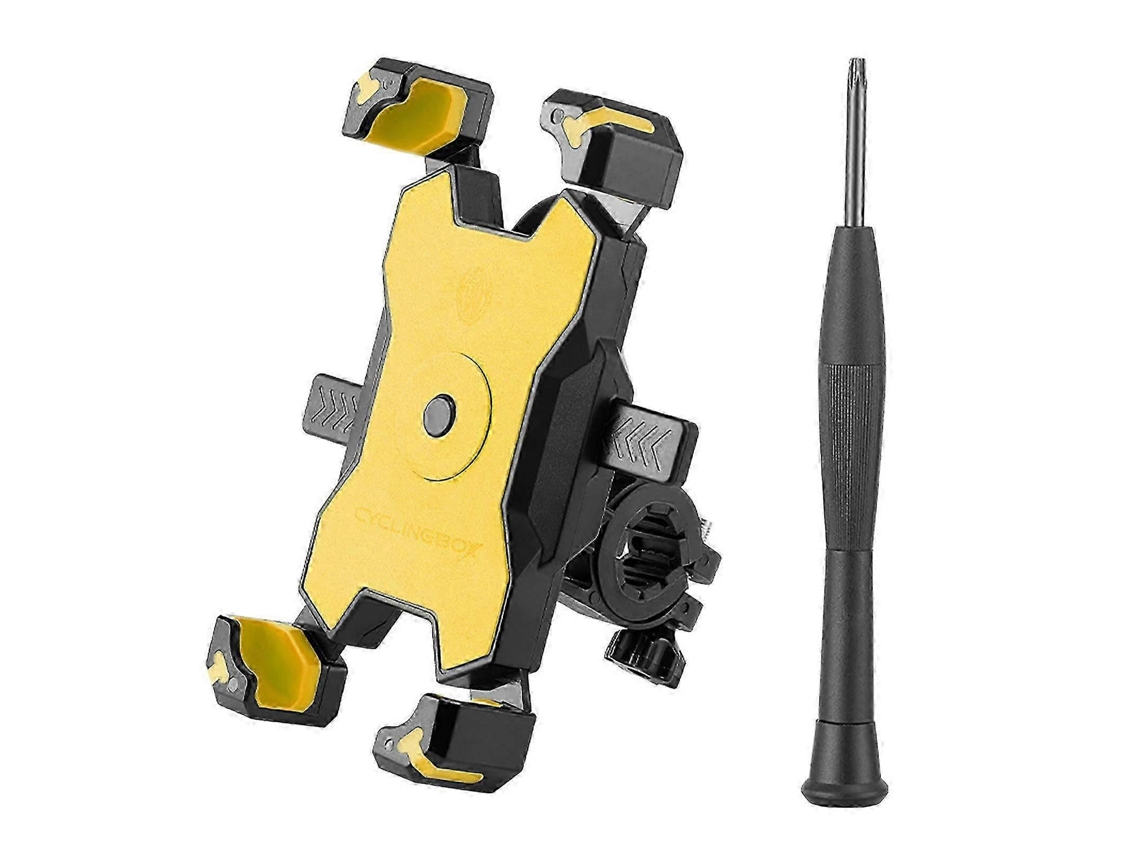Suporte Universal Ajustável Para Celular De Bicicleta, Antifurto E Anti-perda, Com Trava De Uma Chave. Ideal Para Ciclistas.