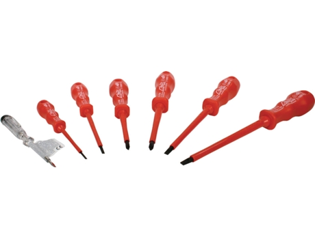 Conjunto de 7 Chaves de Parafusos Isoladas  AH-540VDES7