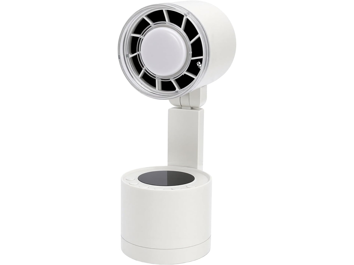 Ventilador De Mesa Pequeno E Prático, Confortável, Com Visor Led,