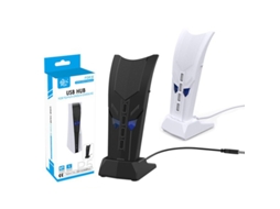 Hub Usb, Não Especificado, 4 Portas, 2 Usb-c, Abs, Preto, Para Dispositivos Usb
