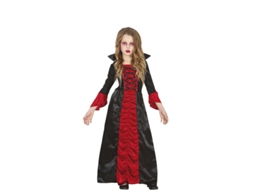 Fato de Menina GUIRCA Vampira Com Vestido Comprido (7-9 anos)
