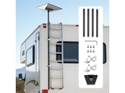 Suporte De Escada Vevor Para Caravana Starlink 360° Extra Longo Para Gen3 E V3