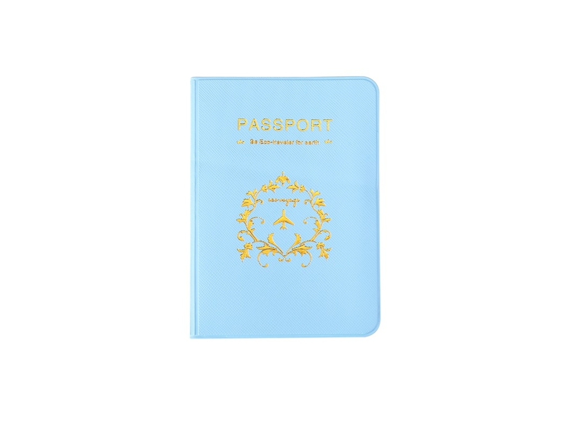 Organizador De Viagem Em Pu Com Capa Azul