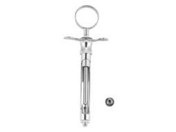 Jeringa Aspiradora De Acero Inoxidable 1.8ml Para Anestesia Dental Instrumento Quirúrgico Profesional