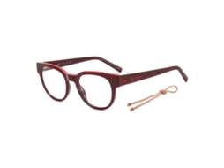 Armação de óculos feminina Missoni Mmi-0156-lhfe819 (vermelha - resina - Ø 48 mm)