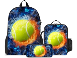Conjunto 3 Mochilas Com Lancheira Estojo Para Lápis Meninos Meninas, Mochila Escolar, Crianças Do Ensino