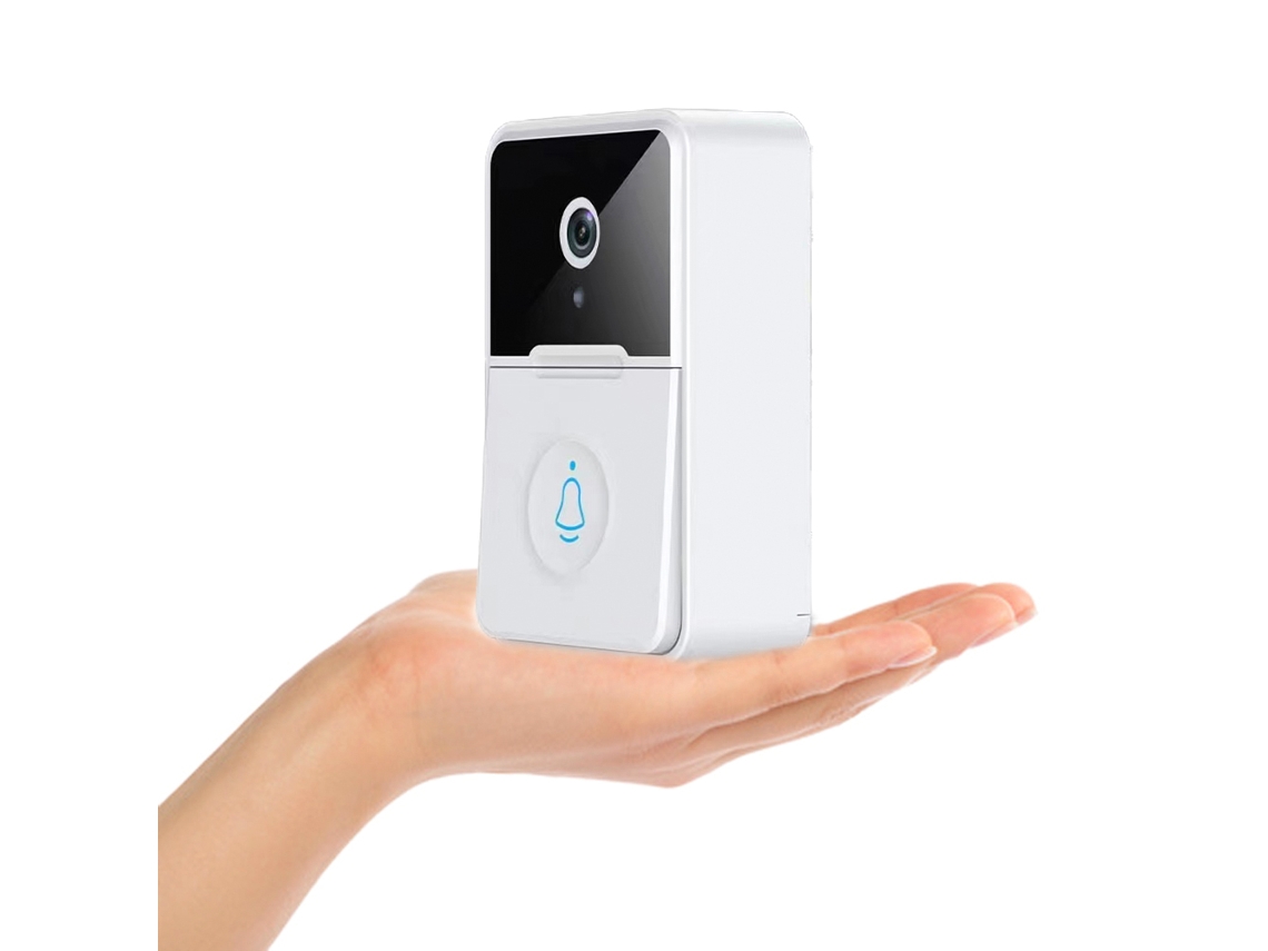 Câmera de vídeo Wi-Fi inteligente X3 (resolução 480p, detecção de movimento compatível)