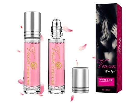 Feromônio Mulher Venom Rolô Perfume Poison Flavor Eau De Parfum Long Lasting Mini Portátil