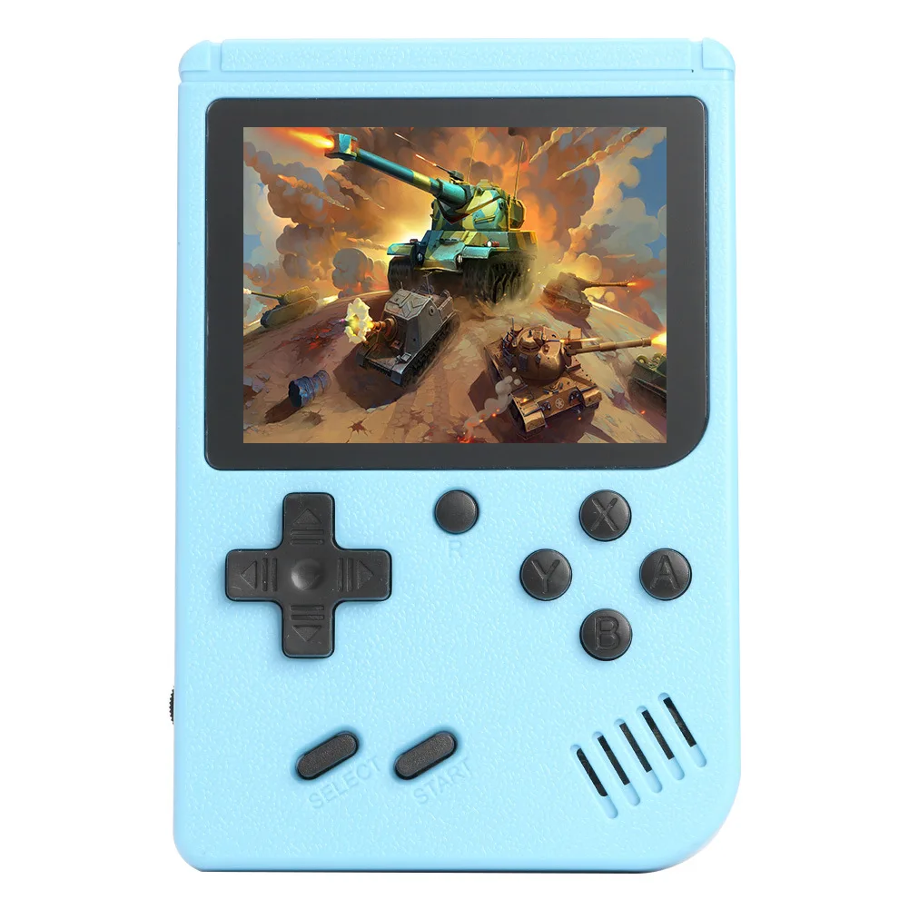 Console Portátil Retrô com 500 Títulos Clássicos, 3 Polegadas AQUAFORGE