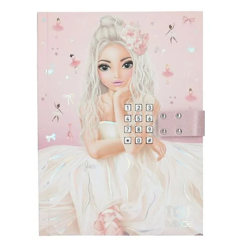 Diário de Topmodel Ballet Com Código Secreto E Som 13609 Depesche