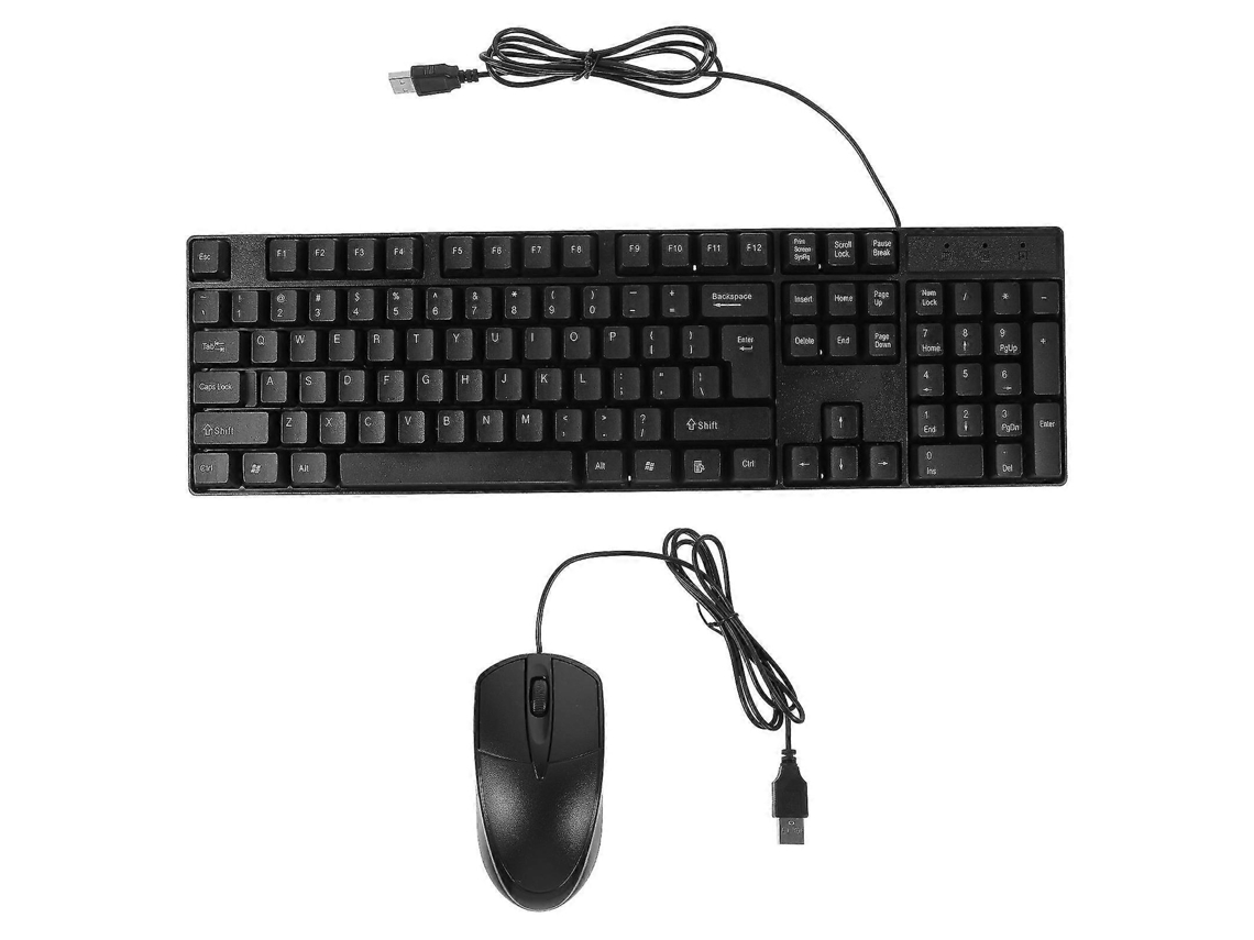 Conjunto De Teclado E Mouse De Tamanho Normal, Teclado Com Fio Em Inglês, Supply Z Ly Ebike