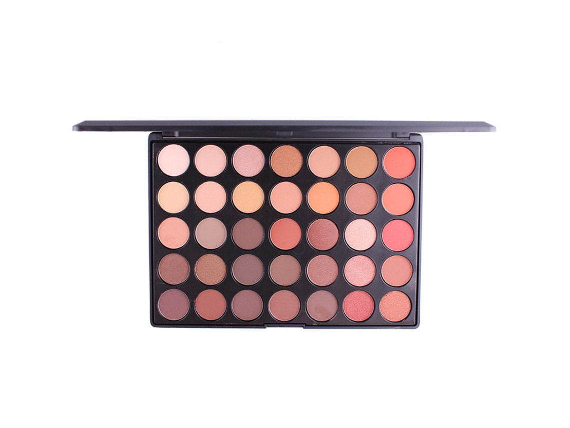 Paleta de Sombras e Pó para Sobrancelhas Matte com 35 Cores N03