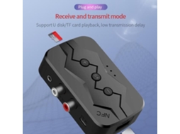 Receptor e Transmissor Nfc Multifuncional HURRISE 2 em 1 com Leitura de Disco Tf Card U e Chamada de Adaptador